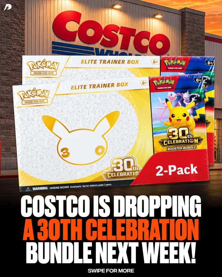 Plugged Inn Instagram post: Costco is dropping a 30th Celebration bundle next week